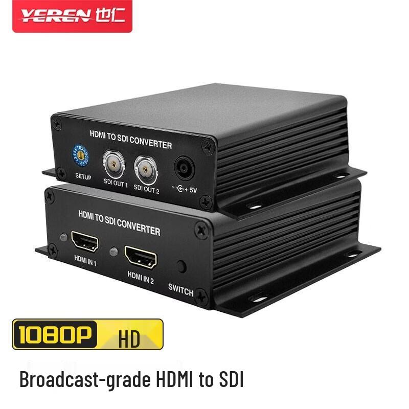 Yeren Broadcast HDMI to 3G-SDI Converter
Yeren Broadcast HDMI to 3G-SDI Converter