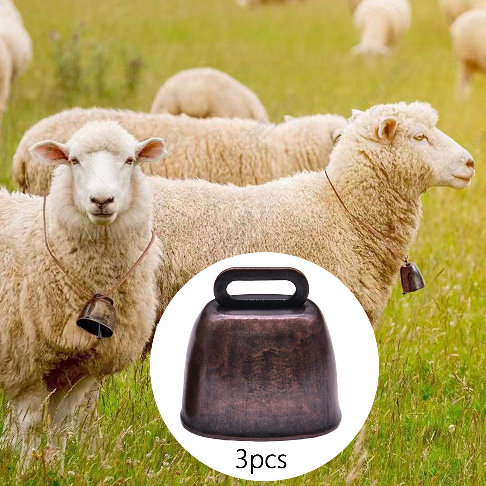 3x Retro Grazing Bell Small Cowbell Loud Bells for Cow Horse Dog
3x Retro Grazing Bell Small Cowbell Loud Bells for Cow Horse Dog