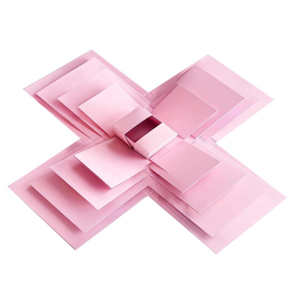 Five Floors Surprise Explosion Gift Box DIY Memories of Wedding Snack Birthday Gift Boxs Handmade Birthday Anniversaries рожевий
Five Floors Surprise Explosion Gift Box DIY Memories of Wedding Snack Birthday Gift Boxs Handmade Birthday Anniversaries рожевий