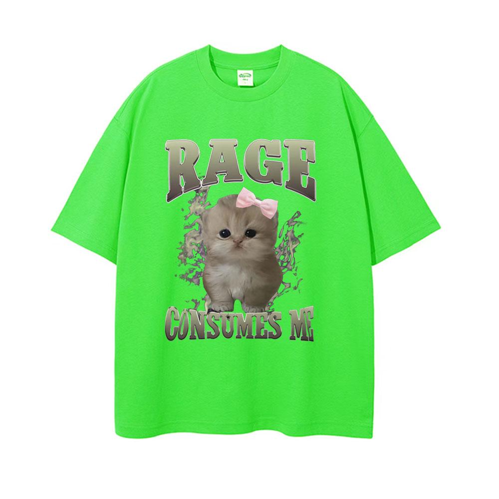 Rage Consumes Me Funny Gifts Cat Meme T Shirt Unisex Fashion Kawaii Tshirts Men Short Sleeve Casual Cotton Oversized Tshirt 3XL
Rage Consumes Me Funny Gifts Cat Meme T Shirt Unisex Fashion Kawaii Tshirts Men Short Sleeve Casual Cotton Oversized Tshirt 3XL