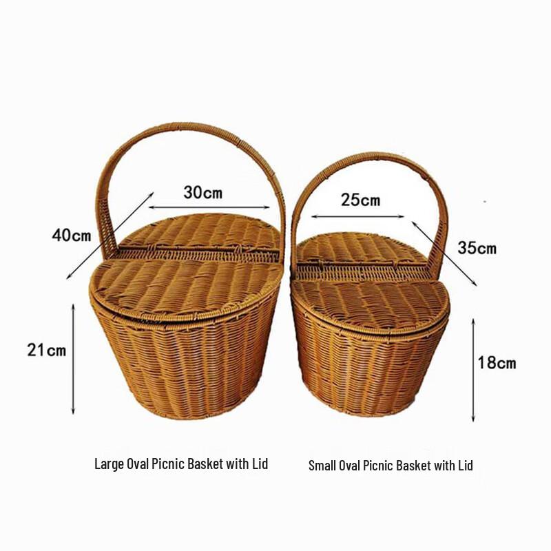 Ru Han Oval Woven Storage Basket with Lid
Ru Han Oval Woven Storage Basket with Lid