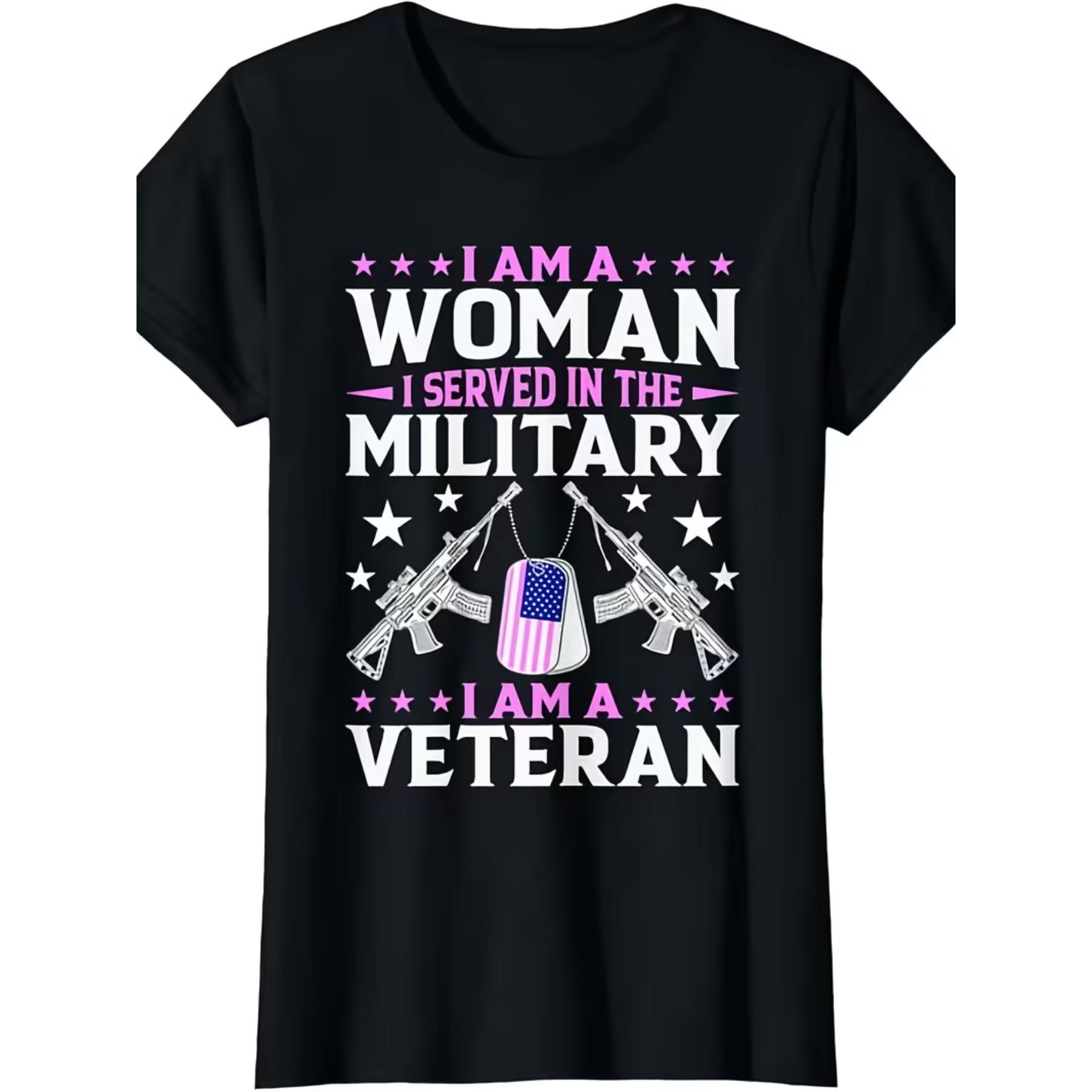 I m A Veteran Served in The Military Female Veteran Mom T Shirt XXL чорний
I m A Veteran Served in The Military Female Veteran Mom T Shirt XXL чорний