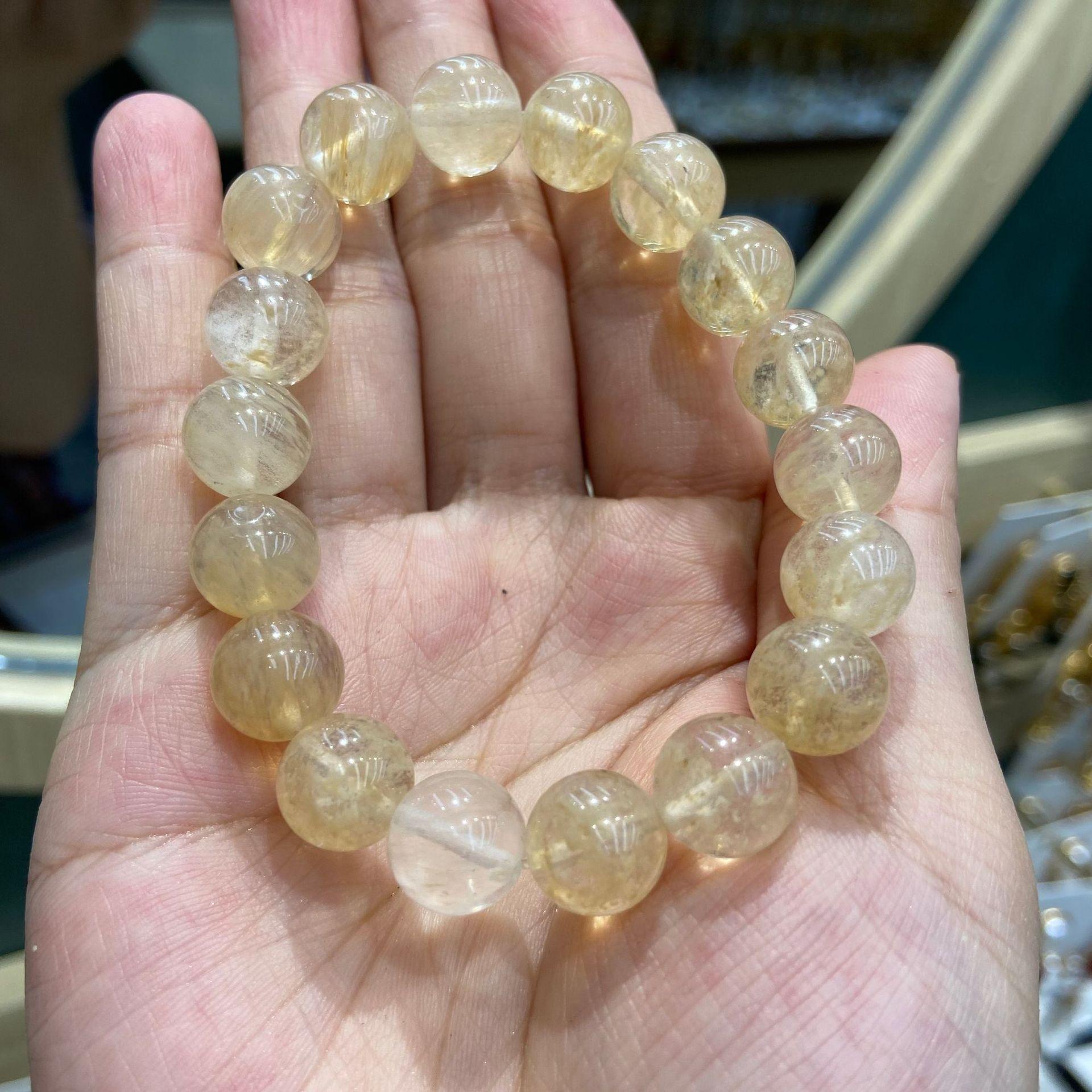 10Mm Natural Yellow Gum Flower Crystal Ice Transparent And Radiant Yellow Asai Single Ring Necklace Bracelet, One Thing One Picture For Girls, No Tone
10Mm Natural Yellow Gum Flower Crystal Ice Transparent And Radiant Yellow Asai Single Ring Necklace Bracelet, One Thing One Picture For Girls, No Tone