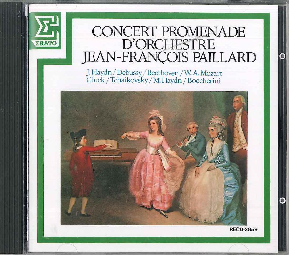 CD JEAN-FRANCOIS PAILLARD - Concert Promenade D orchestre RECD2859 RVC Japan Classical Used
CD JEAN-FRANCOIS PAILLARD - Concert Promenade D orchestre RECD2859 RVC Japan Classical Used