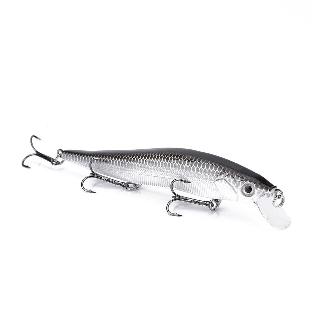3D Eyes Long Tail Fishing Bait with Barbed Hooks 11.94cm Lenght Artificial Minnow Lures Vivid Lifelike Fishing Lures
3D Eyes Long Tail Fishing Bait with Barbed Hooks 11.94cm Lenght Artificial Minnow Lures Vivid Lifelike Fishing Lures