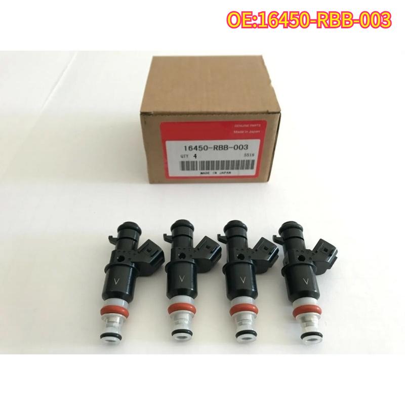 High quality New For 1/4PCS 16450-RBB-003 fuel injector is suitable 2004-2008 Honda Civic Acura TSX/RSX/CSX K24A/K20z/ 2.0L 2.4L 1PCS
High quality New For 1/4PCS 16450-RBB-003 fuel injector is suitable 2004-2008 Honda Civic Acura TSX/RSX/CSX K24A/K20z/ 2.0L 2.4L 1PCS