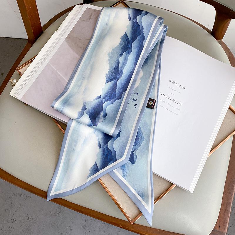 Новий весняно-осінній модний сонцезахисний шарф для жінок, вузький, довгий, гострий куточок, професійний невеликий шарф, декоративний мішечок для волосся, ремінь для волосся 15*150cm
Новий весняно-осінній модний сонцезахисний шарф для жінок, вузький, довгий, гострий куточок, професійний невеликий шарф, декоративний мішечок для волосся, ремінь для волосся 15*150cm