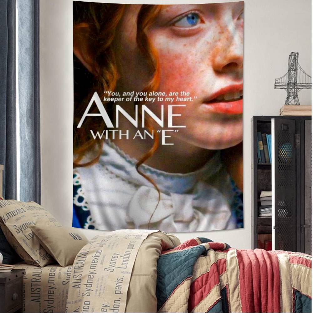 Anne With An E Cartoon Tapestry Home Decoration hippie bohemian decoration divination Home Decor 74x94cm(29x37in)
Anne With An E Cartoon Tapestry Home Decoration hippie bohemian decoration divination Home Decor 74x94cm(29x37in)