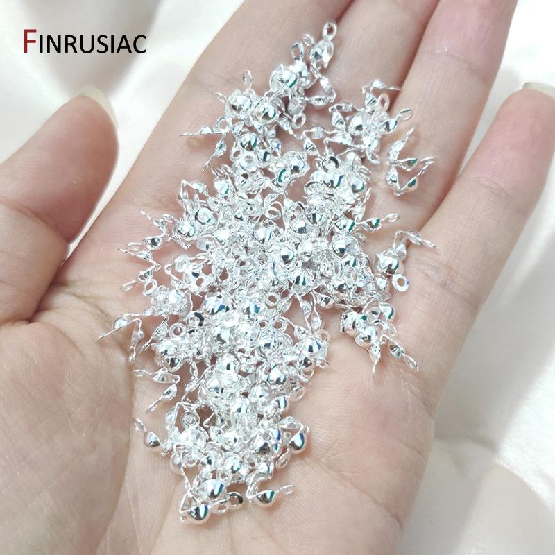 Wholesale 3.2mm/3.6mm/4mm 14K Gold-Plated / Silver Double-Cup Bead Tips For DIY Jewelry Making Component Calotte Crimp Beads 4mm-50pcs
Wholesale 3.2mm/3.6mm/4mm 14K Gold-Plated / Silver Double-Cup Bead Tips For DIY Jewelry Making Component Calotte Crimp Beads 4mm-50pcs