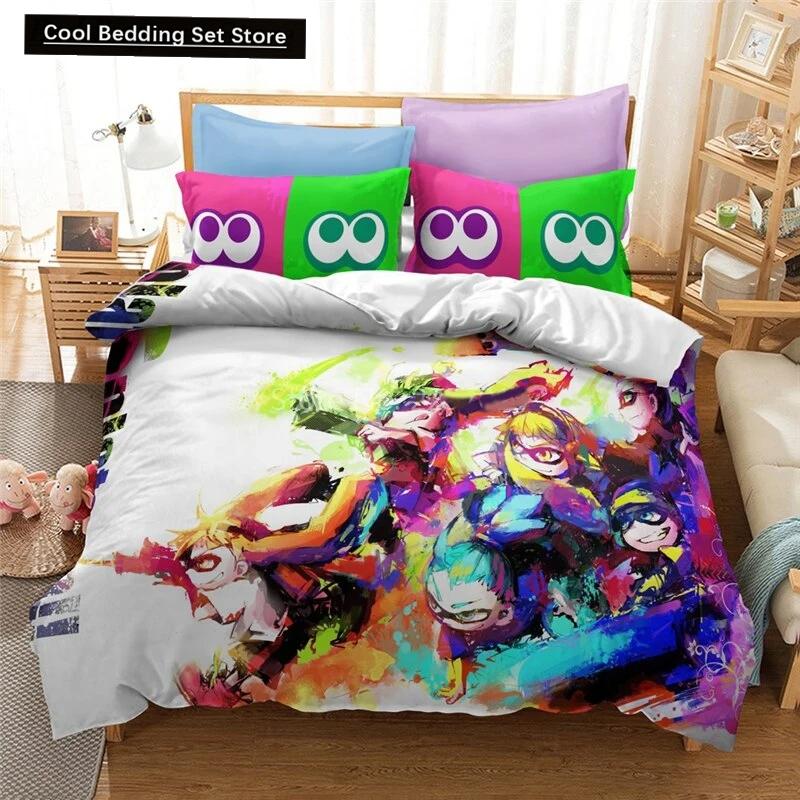 3D Print Splatoon Game Bedding Set,Duvet Cover Comforter Bed Set Quilt Cover Pillowcase,King Queen Twin Size Boys Girls Adults EU single(135x200cm)
3D Print Splatoon Game Bedding Set,Duvet Cover Comforter Bed Set Quilt Cover Pillowcase,King Queen Twin Size Boys Girls Adults EU single(135x200cm)