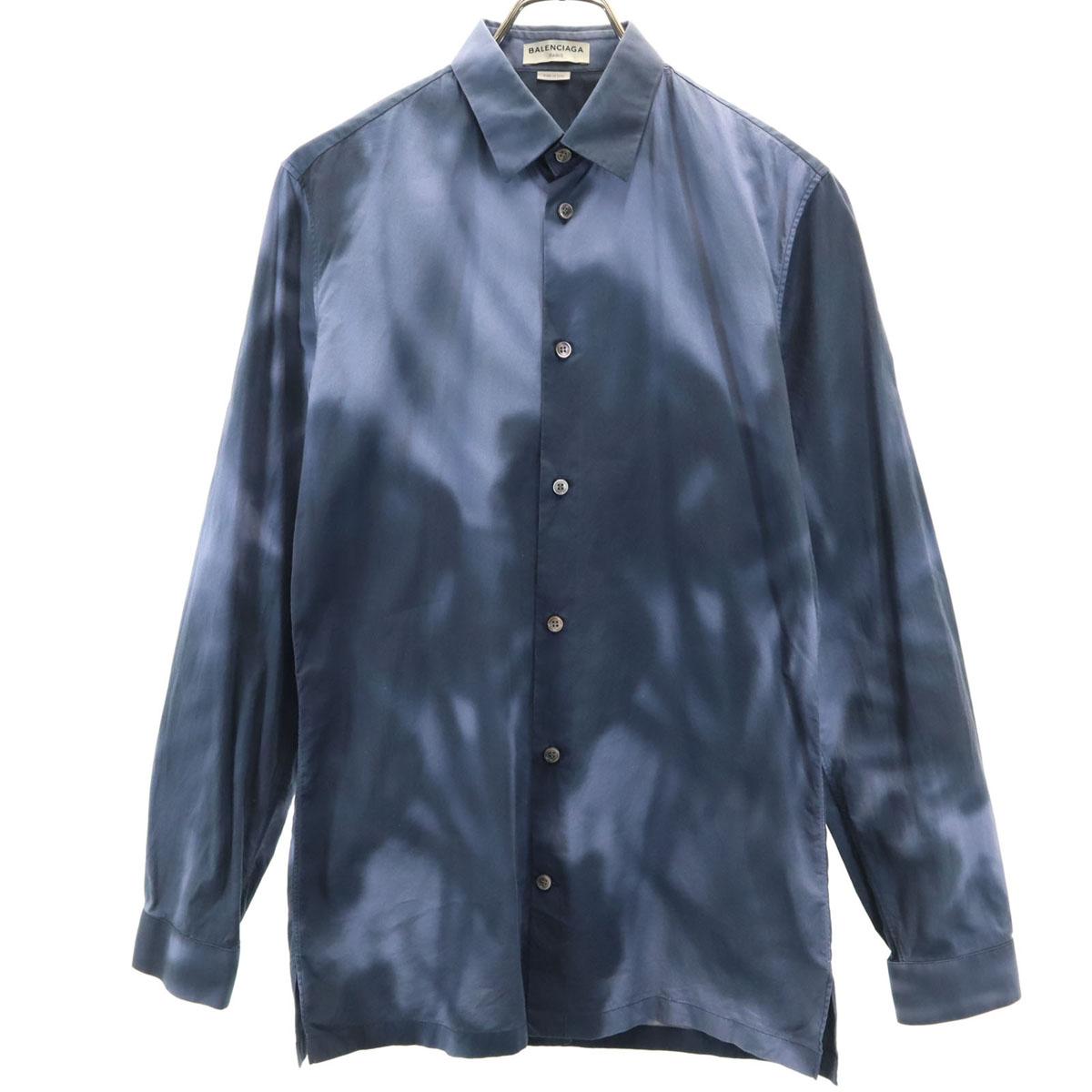 BALENCIAGA made in Italy Tie-dye Pattern Long sleeve shirt 38 Navy Men s Used
BALENCIAGA made in Italy Tie-dye Pattern Long sleeve shirt 38 Navy Men s Used