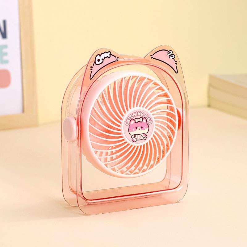 USB Rechargeable Cute Cartoon Desktop Fan for Dorms and Offices 123x58x163mm рожевий
USB Rechargeable Cute Cartoon Desktop Fan for Dorms and Offices 123x58x163mm рожевий