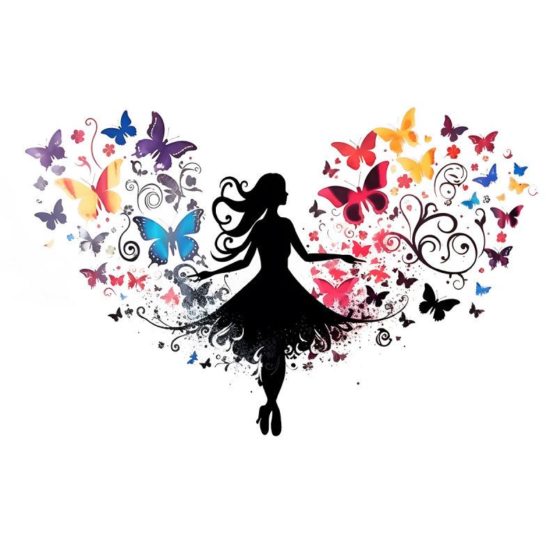 Hand Painted Fairy Girl with Butterflies Wall Sticker Cozy Home Decor for Bedroom Living Room Wall Art 45*60cm разноцветный
Hand Painted Fairy Girl with Butterflies Wall Sticker Cozy Home Decor for Bedroom Living Room Wall Art 45*60cm разноцветный