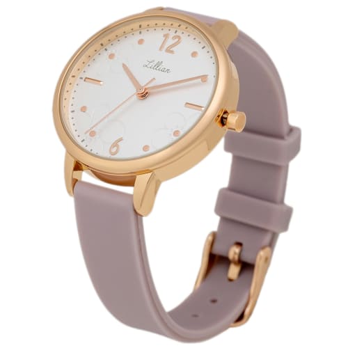 Fieldwork Women s Analog Watch with Floral Print and Silicone Band, Purple, YM111-3
Fieldwork Women s Analog Watch with Floral Print and Silicone Band, Purple, YM111-3