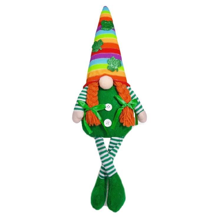 Patricks Day Rainbow Gnomes Plush Dolls Holiday Long Legs Scandinavian Swedish Tomtes Elf Stuffed Toy for Table Decors
Patricks Day Rainbow Gnomes Plush Dolls Holiday Long Legs Scandinavian Swedish Tomtes Elf Stuffed Toy for Table Decors