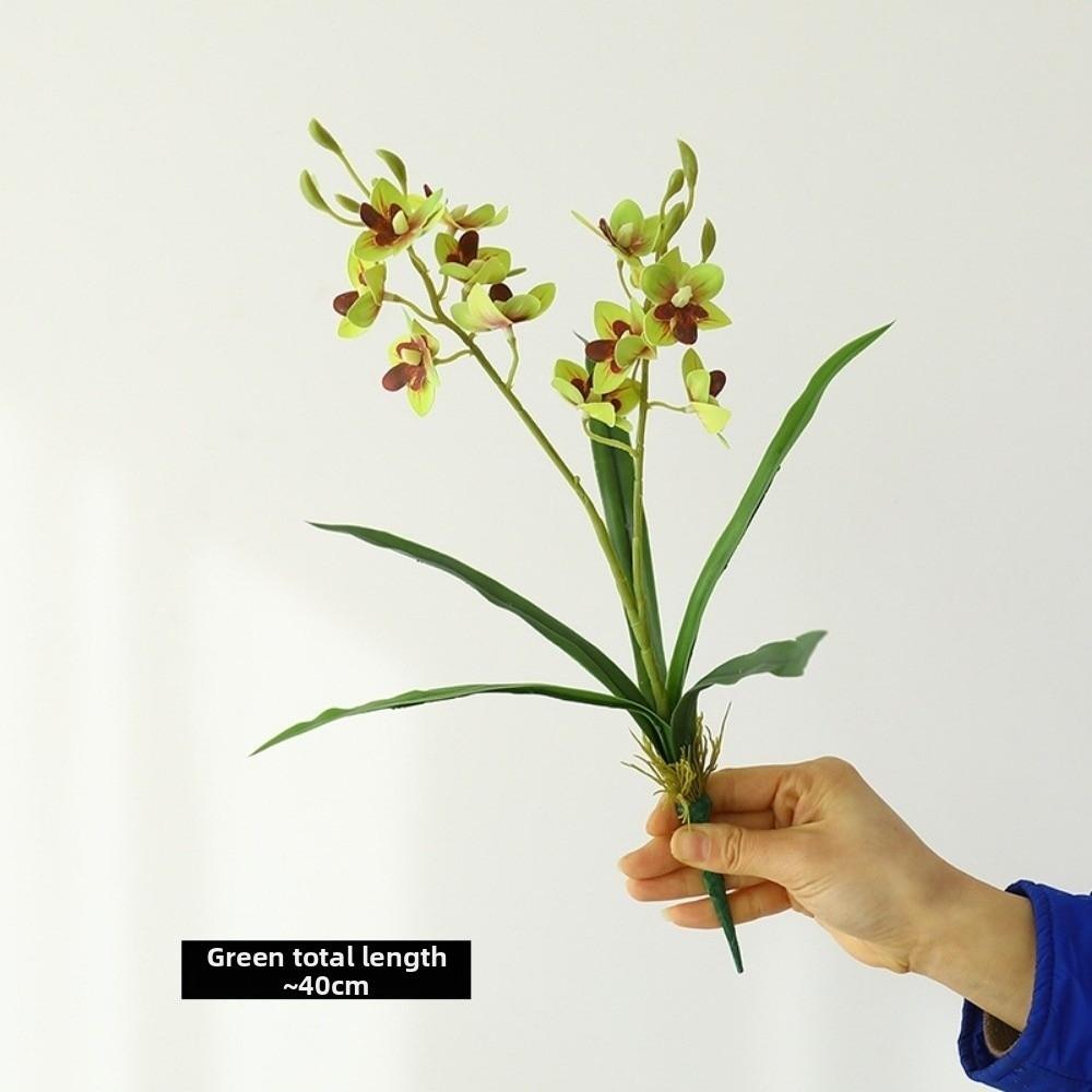 New 2 Fork Artificial Orchid Flower Floral Display Simulation Artificial Faux Plants Pink Fake Silk Flower Living Room Ornaments зелёный
New 2 Fork Artificial Orchid Flower Floral Display Simulation Artificial Faux Plants Pink Fake Silk Flower Living Room Ornaments зелёный