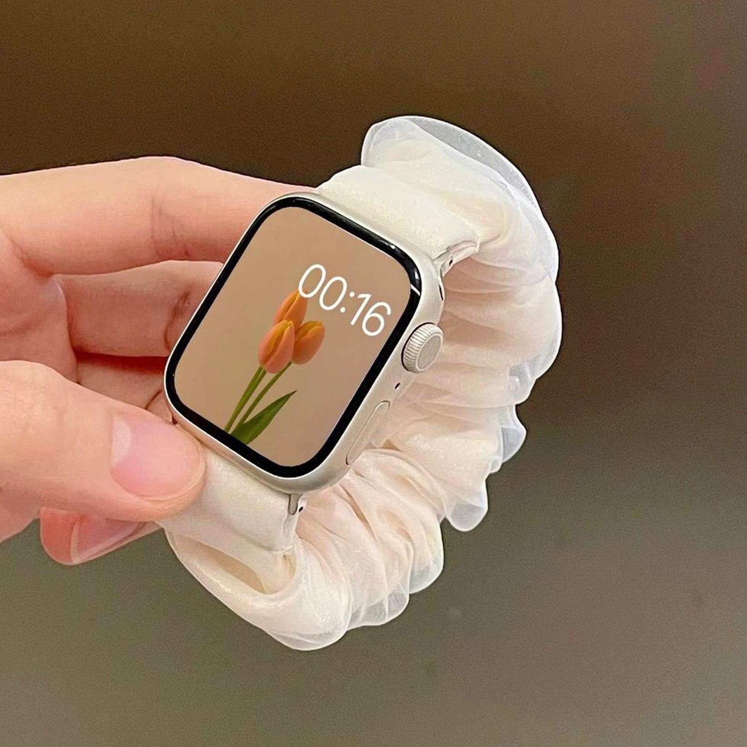 Ремешок для часов Apple Watch Iwatch Ремешок Iwatch - ледяная шелковая ткань для женщин и девочек 49 мм, 45 мм, 41 мм Apple Wtach 9 8 7 6 5 4 3 2 1 SE Ultra 41/40/38mm
Ремешок для часов Apple Watch Iwatch Ремешок Iwatch - ледяная шелковая ткань для женщин и девочек 49 мм, 45 мм, 41 мм Apple Wtach 9 8 7 6 5 4 3 2 1 SE Ultra 41/40/38mm