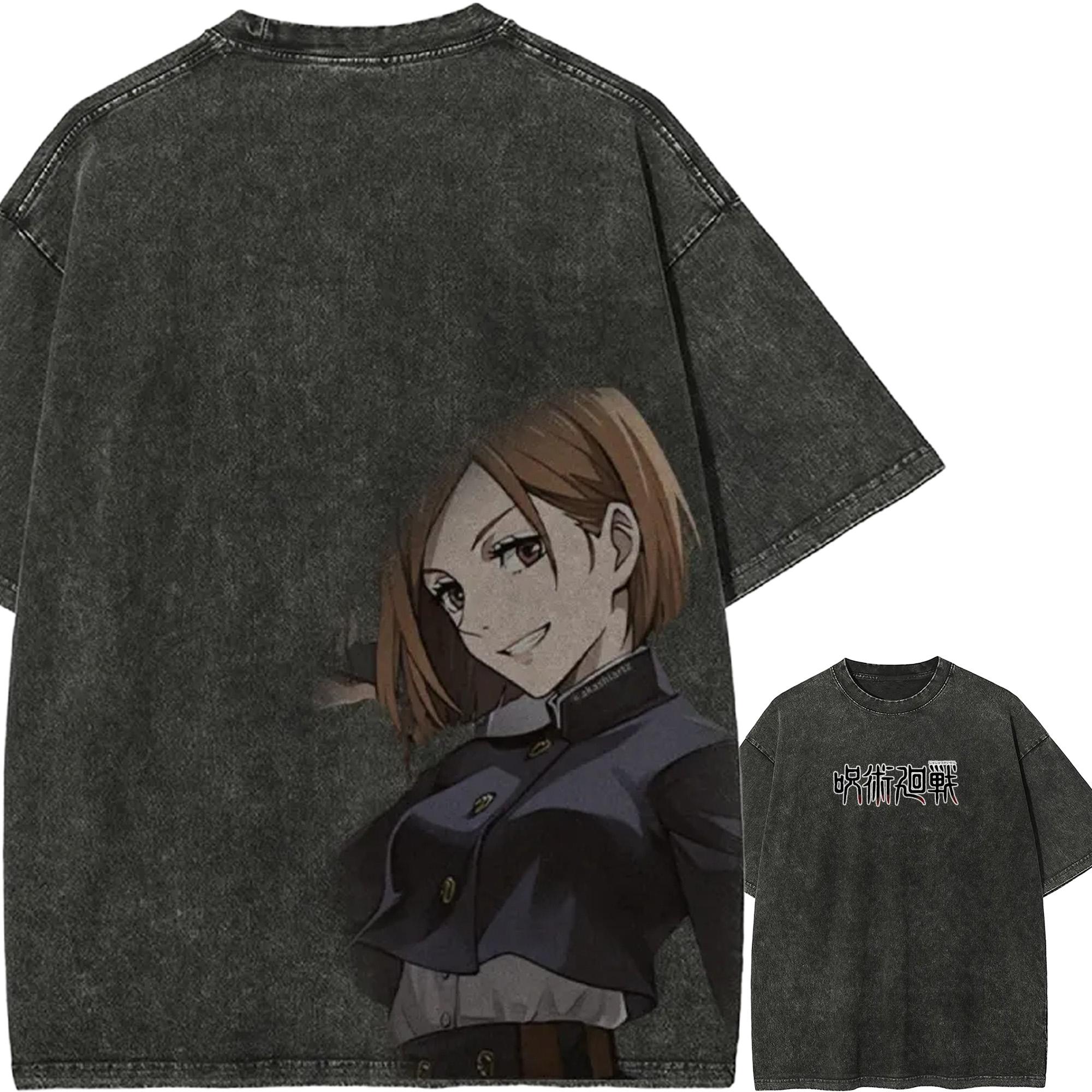 Nobara Kugisaki Tshirt Jujutsu Kaisen Tee Vintage Washed Oversized Retro Anime Harajuku Streetwear Graphic Manga Girl Clothing M
Nobara Kugisaki Tshirt Jujutsu Kaisen Tee Vintage Washed Oversized Retro Anime Harajuku Streetwear Graphic Manga Girl Clothing M
