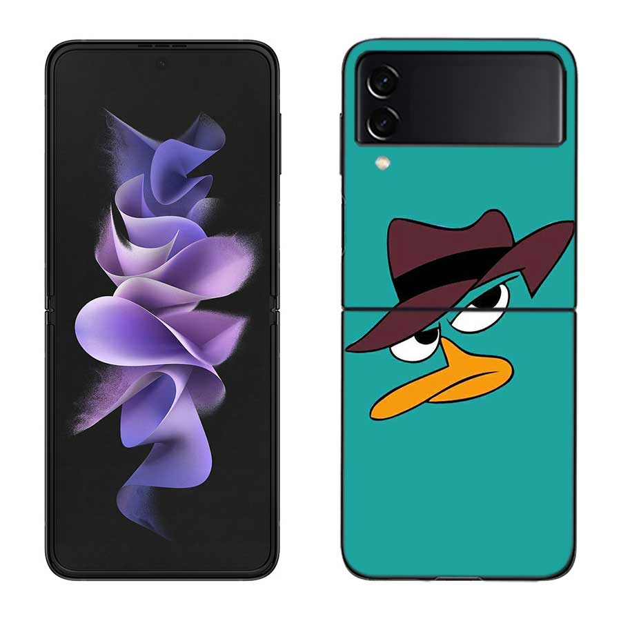 Cartoon Perry The Platypus Phone Case For Samsung Z Flip 7 6 5G Galaxy Z Flip 5 4 3 Black Hard Cell Cover Luxury PC Shell Coque Samsung Z Flip 3 5G
Cartoon Perry The Platypus Phone Case For Samsung Z Flip 7 6 5G Galaxy Z Flip 5 4 3 Black Hard Cell Cover Luxury PC Shell Coque Samsung Z Flip 3 5G