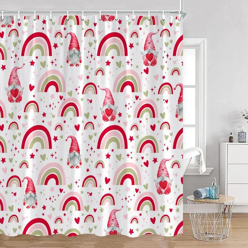 Cute Rainbow Heart Pattern Shower Curtain Children s Simple Modern Bathtub Decorative Polyester Bathroom Shower Curtain W90XH180cm
Cute Rainbow Heart Pattern Shower Curtain Children s Simple Modern Bathtub Decorative Polyester Bathroom Shower Curtain W90XH180cm