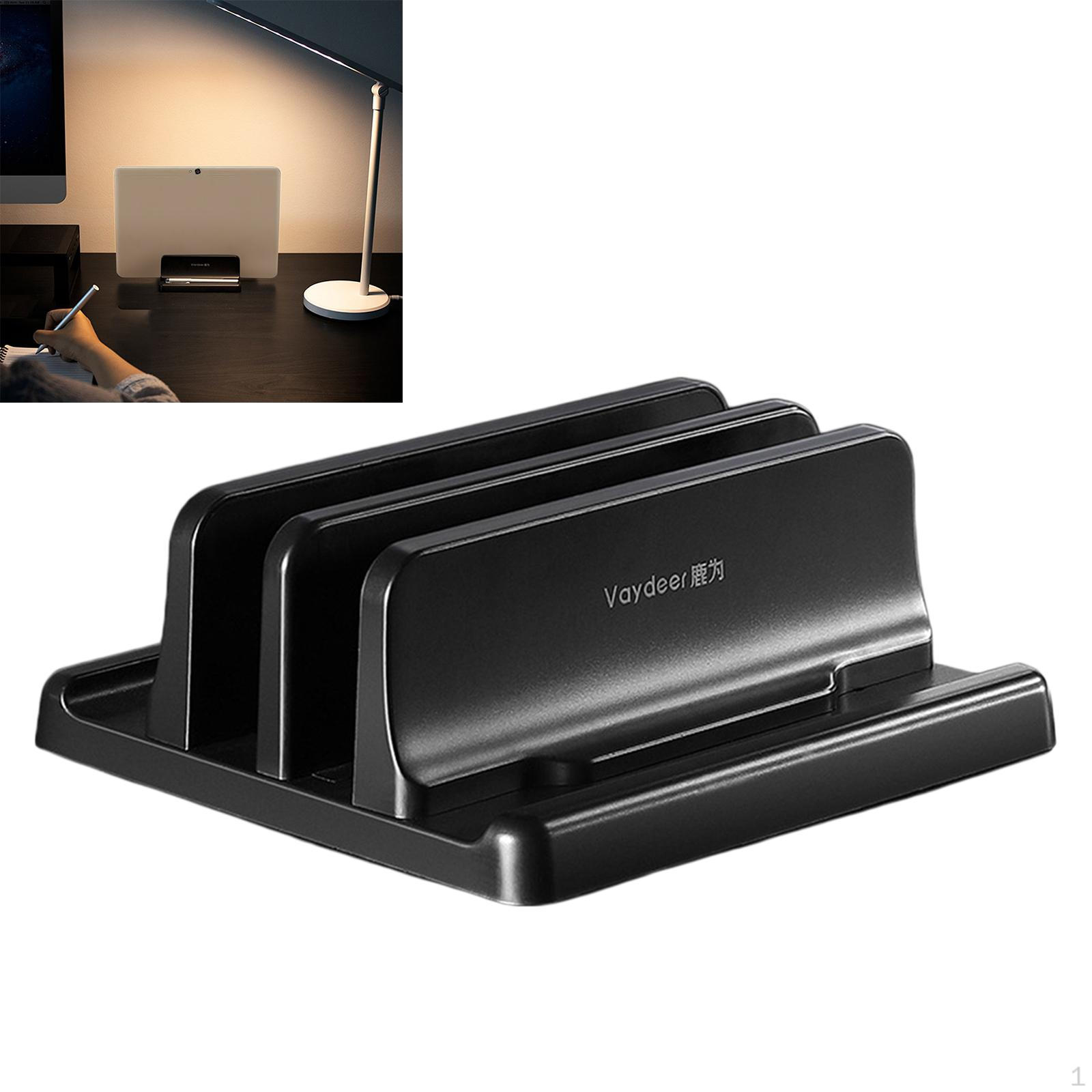 Laptop Stand Adjustable Stable Vertical Holder Saving Storage Accessories for Notebook Phones Double-Space 180g
Laptop Stand Adjustable Stable Vertical Holder Saving Storage Accessories for Notebook Phones Double-Space 180g