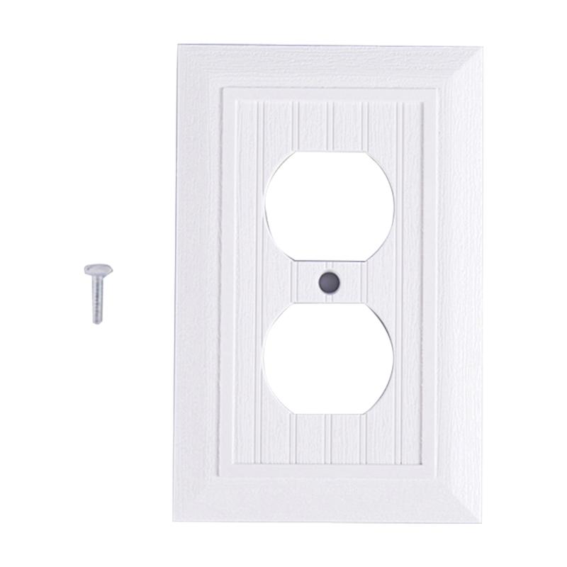 Electrical Receptacle Wall Plate Switches Covers Light Switches Socket Cover Socket Plate Wall Panel Easy to Install
Electrical Receptacle Wall Plate Switches Covers Light Switches Socket Cover Socket Plate Wall Panel Easy to Install