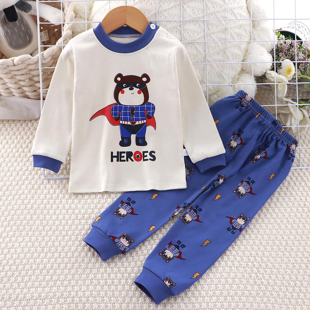 2 шт./комплект Зимова дитяча футболка з довгим рукавом і круглим вирізом, комплект штанів, повсякденний мішкуватий костюм, бавовняне вбрання з мультяшним принтом 73
2 шт./комплект Зимова дитяча футболка з довгим рукавом і круглим вирізом, комплект штанів, повсякденний мішкуватий костюм, бавовняне вбрання з мультяшним принтом 73