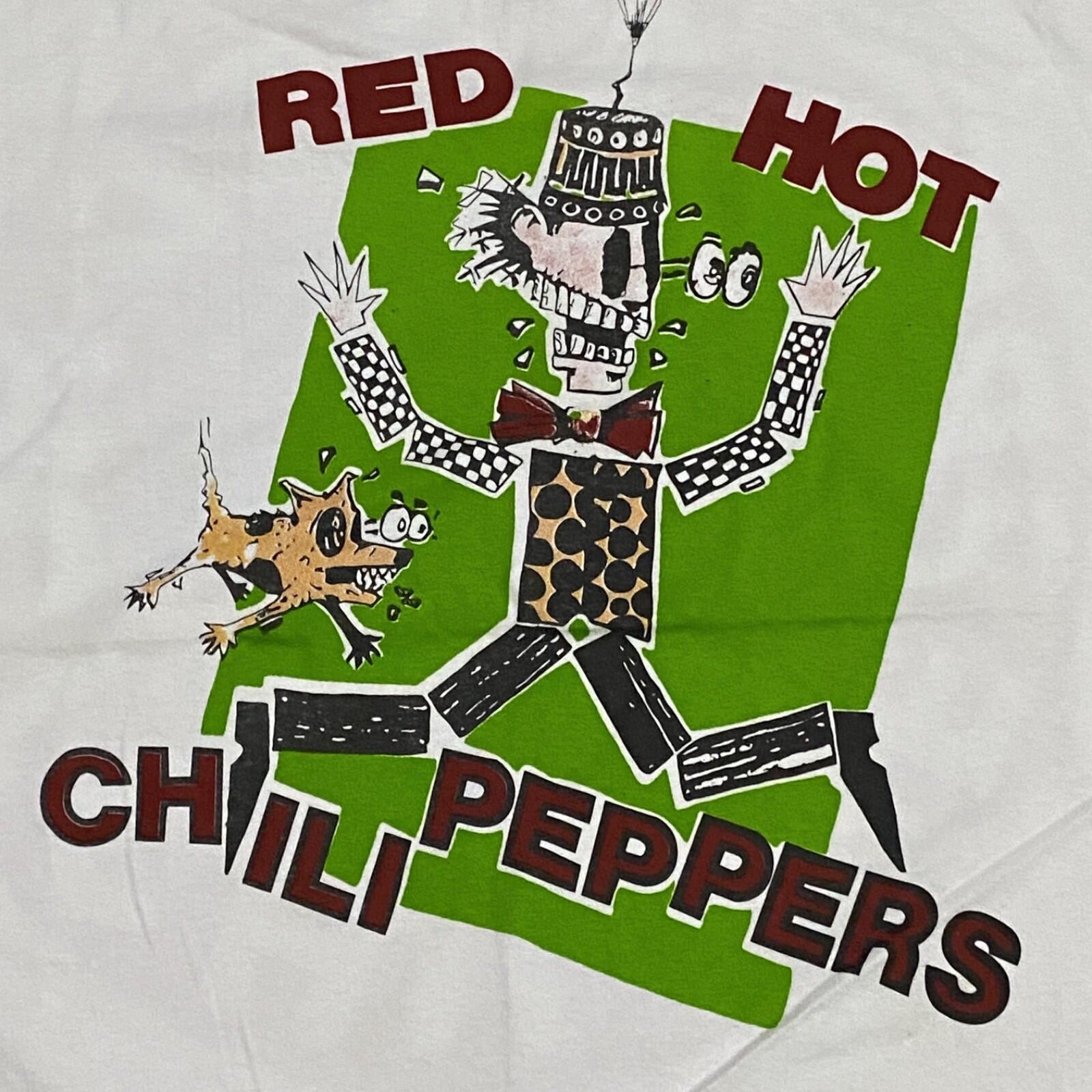 Винтажная футболка RED HOT CHILI PEPPERS Тур Концерт Однострочный шов Мужская Женская Футболки Топ РЕПРИНТ XL
Винтажная футболка RED HOT CHILI PEPPERS Тур Концерт Однострочный шов Мужская Женская Футболки Топ РЕПРИНТ XL