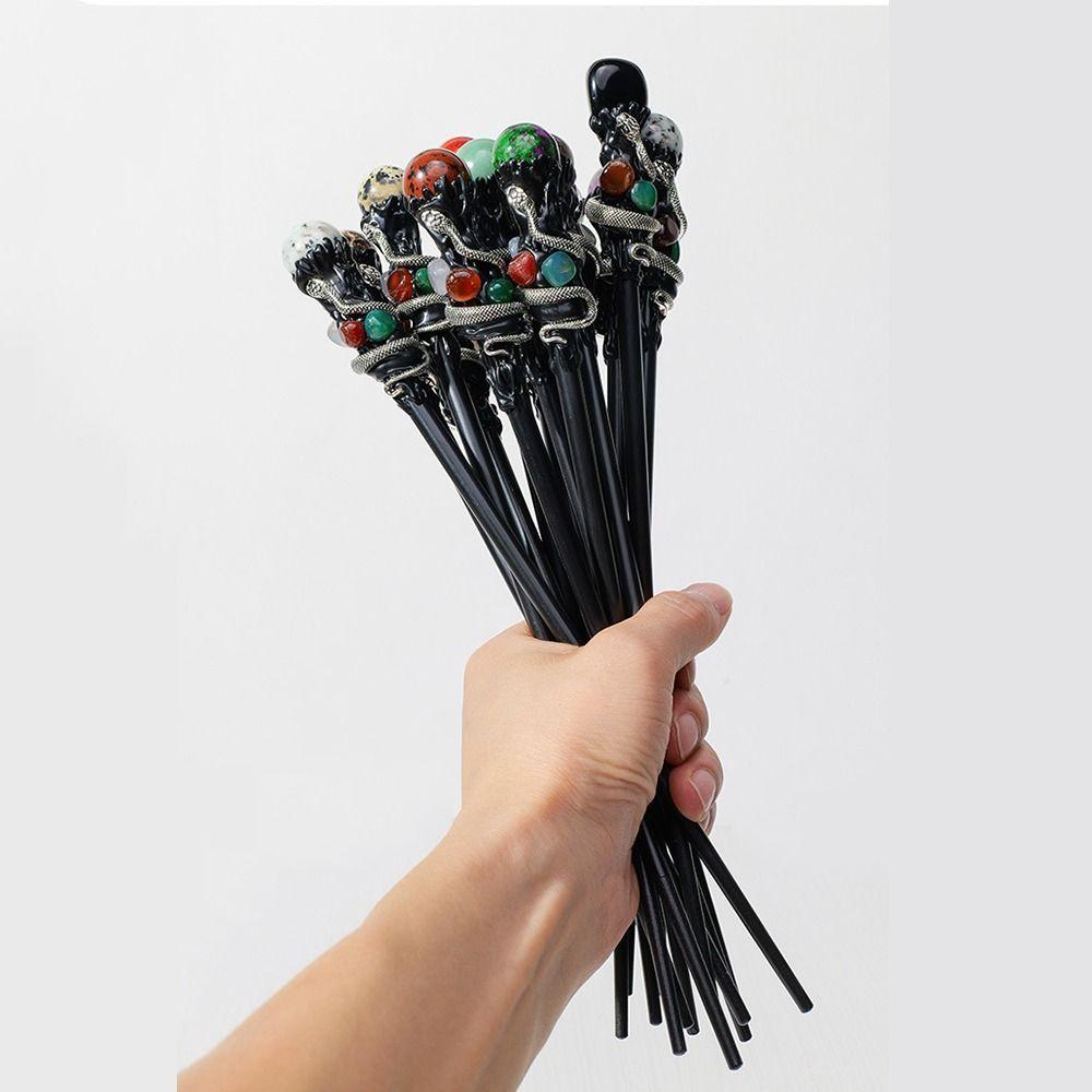 Creative Crystal Magic Wand Handcrafted Natural Crystal Ball Scepter Exquisite Magic Cane Cosplay Style 2
Creative Crystal Magic Wand Handcrafted Natural Crystal Ball Scepter Exquisite Magic Cane Cosplay Style 2