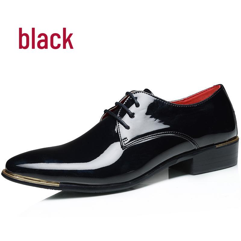 Men s Plus Size Leather Formal Shoes: Trendy Pointed Toe Wedding & Groom Style, Sizes 45-46, Korean Design Size 39
Men s Plus Size Leather Formal Shoes: Trendy Pointed Toe Wedding & Groom Style, Sizes 45-46, Korean Design Size 39