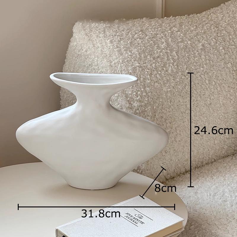 Creative Wrinkled Texture Ceramic Vase Hydroponics Plant Pots Table Decoration Flowers Arrangement Vases Room Aesthetic Decor
Creative Wrinkled Texture Ceramic Vase Hydroponics Plant Pots Table Decoration Flowers Arrangement Vases Room Aesthetic Decor