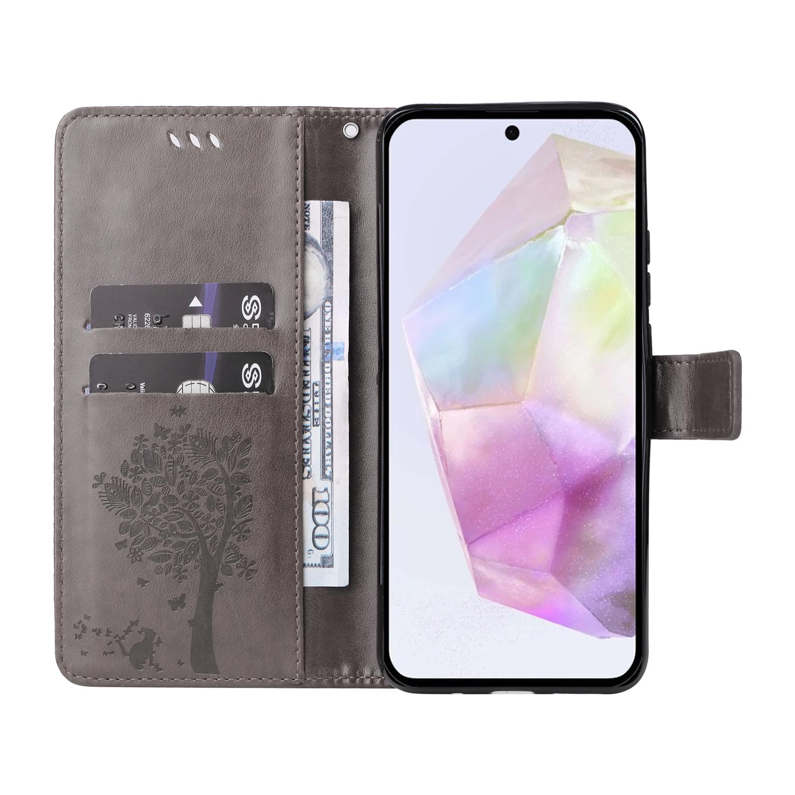 For Samsung Galaxy A36 5G Phone Case with Stand Cat Tree Pattern Leather Wallet Mobile Cover Blue
For Samsung Galaxy A36 5G Phone Case with Stand Cat Tree Pattern Leather Wallet Mobile Cover Blue