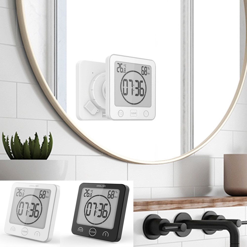Quartz Clocks Clock Art Battery Powered Digital Shower Clock Clock Timer Hanging Watch Wall Clock білий
Quartz Clocks Clock Art Battery Powered Digital Shower Clock Clock Timer Hanging Watch Wall Clock білий