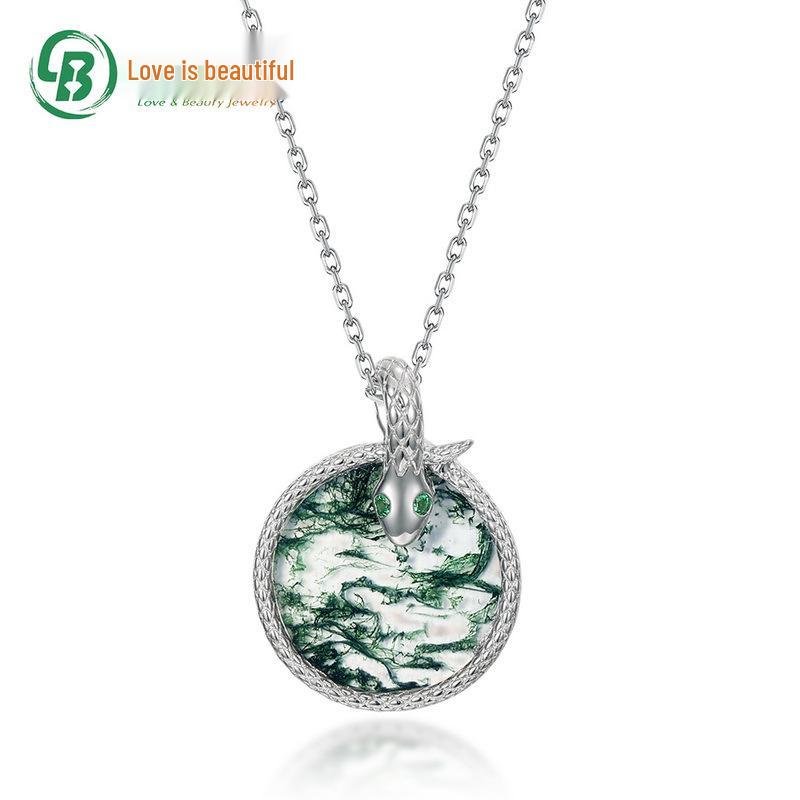 European & American Style Green Spirit Snake Necklace, S925 Silver, Women s Fashion. 925 Silver
European & American Style Green Spirit Snake Necklace, S925 Silver, Women s Fashion. 925 Silver