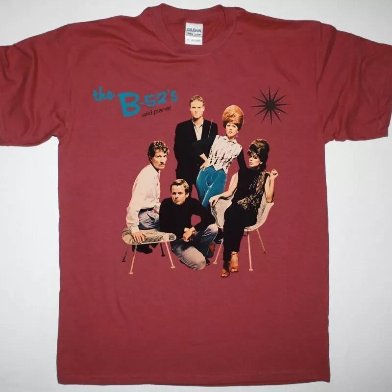 THE B-52 S WILD PLANET NEW RED T-Shirt Tops tees Men s Women s S
THE B-52 S WILD PLANET NEW RED T-Shirt Tops tees Men s Women s S