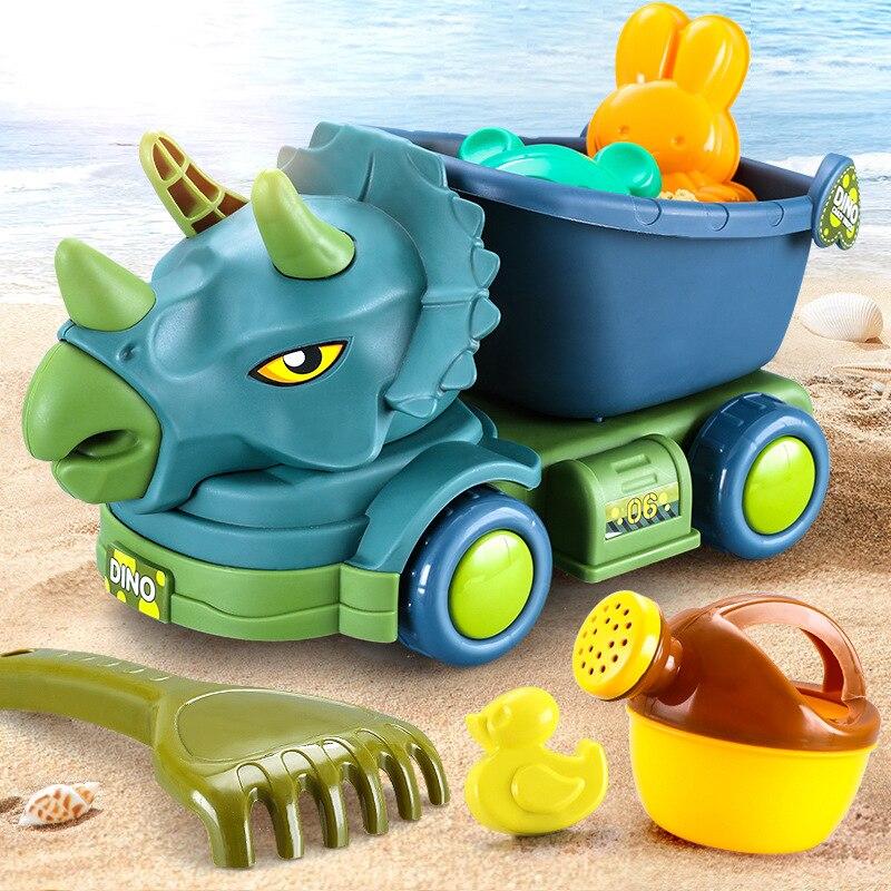 Summer Seaside Beach Toy Engineering Car Set Baby Beach Game Toy Dinosaur Beach Car Digging Sand Shovel Toy Tool Baby Bath Toys
Summer Seaside Beach Toy Engineering Car Set Baby Beach Game Toy Dinosaur Beach Car Digging Sand Shovel Toy Tool Baby Bath Toys