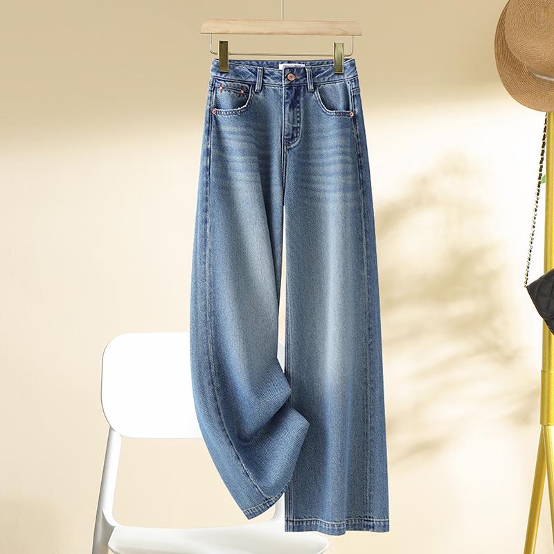 Women s Winter 2025 Light Blue Fleece-Lined High-Waisted Slimming Jeans with Narrow and Wide-Leg Options Size 27 (95-105 lbs recommended)
Women s Winter 2025 Light Blue Fleece-Lined High-Waisted Slimming Jeans with Narrow and Wide-Leg Options Size 27 (95-105 lbs recommended)