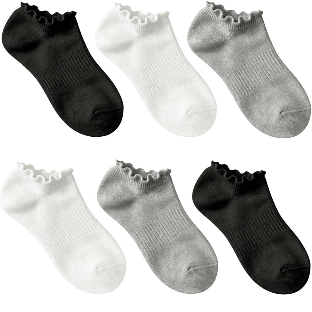 6Pairs Thin Low Cut Socks Frilly Ankle Socks Cute Shallow Boat Socks Spring 6Pairs
6Pairs Thin Low Cut Socks Frilly Ankle Socks Cute Shallow Boat Socks Spring 6Pairs
