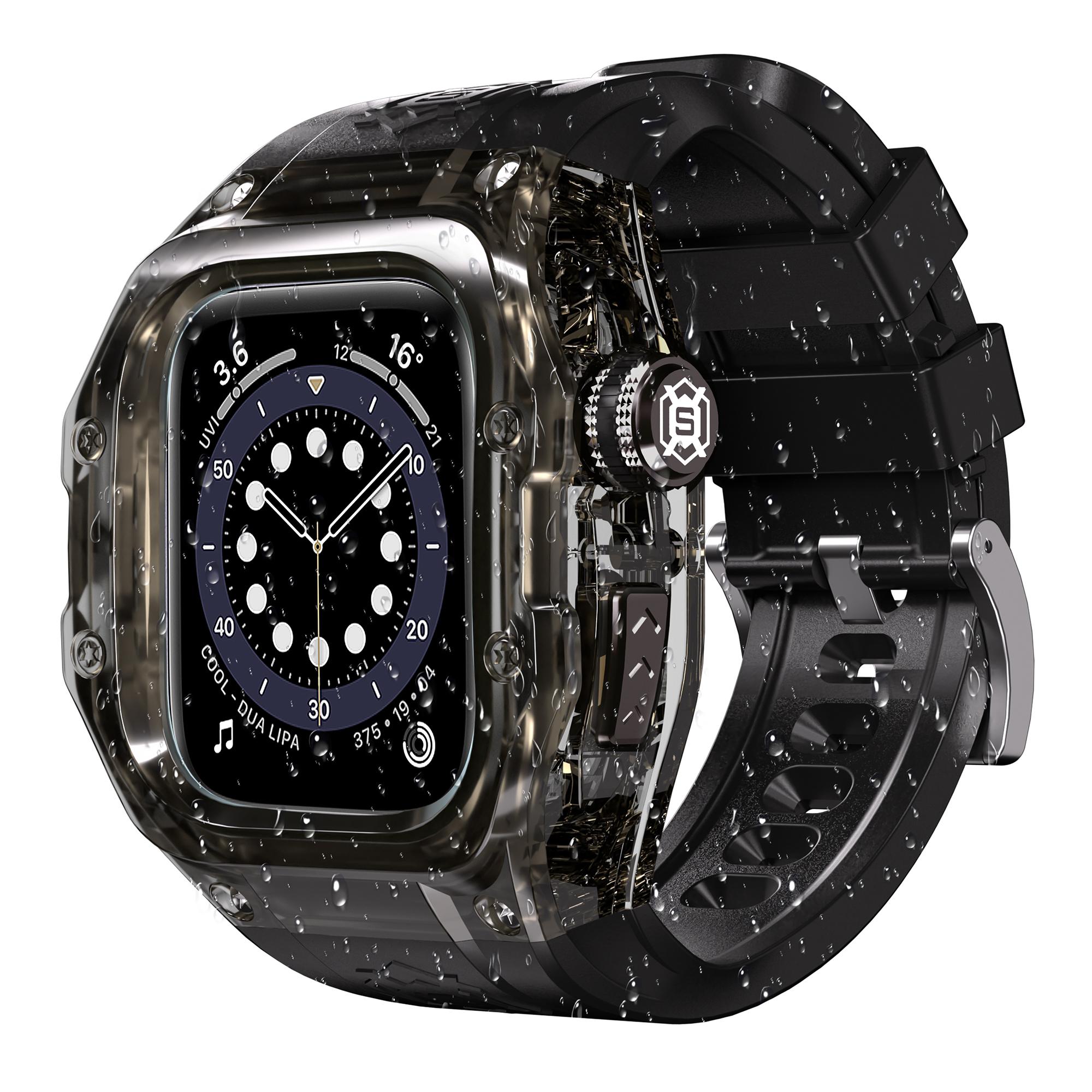 SHELLBOX For Apple Watch Series 10 42mm IP68 Waterproof Integrated Watch Case with Silicone Watch Strap As Shown A
SHELLBOX For Apple Watch Series 10 42mm IP68 Waterproof Integrated Watch Case with Silicone Watch Strap As Shown A