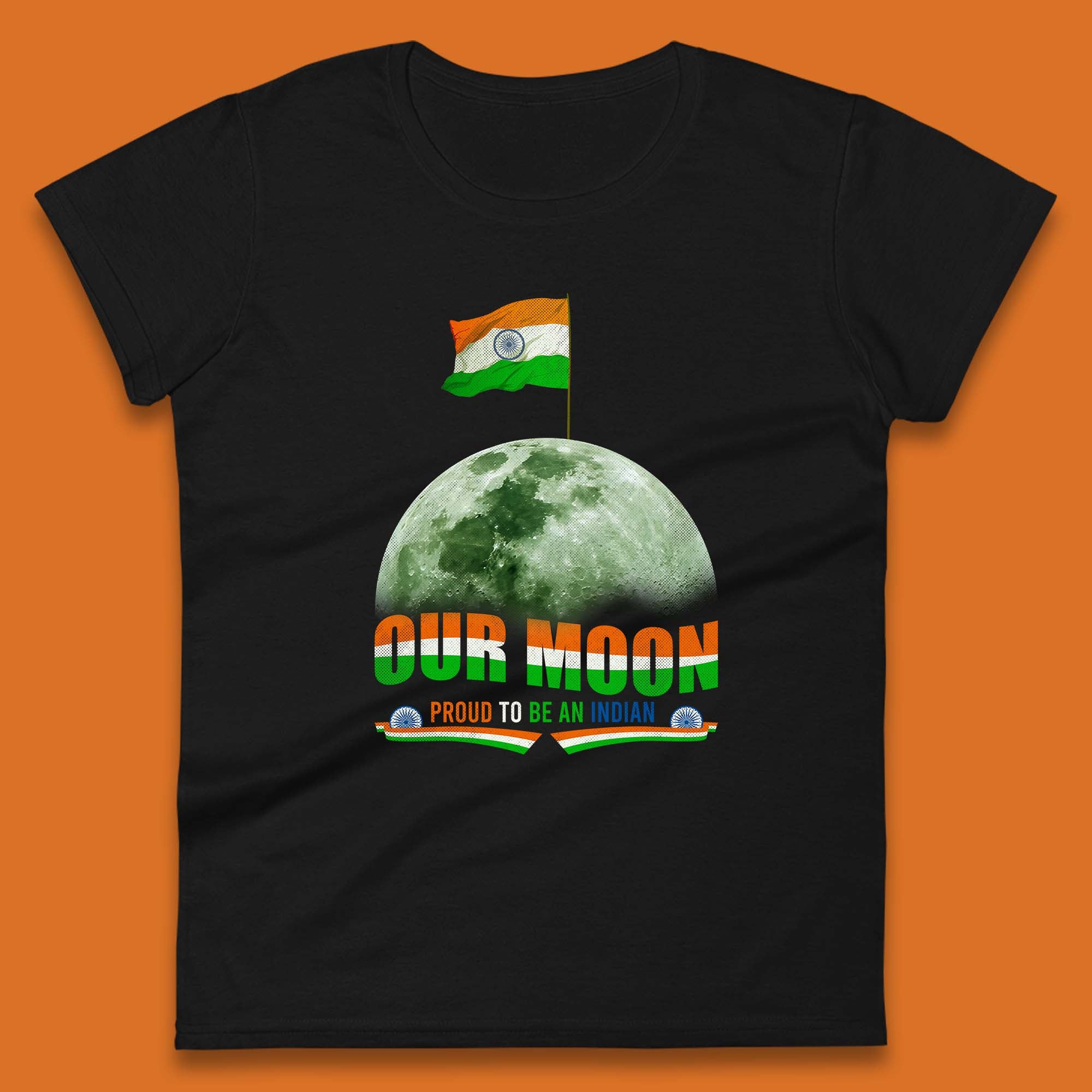 Our Moon Proud To Be An Indian Chandrayaan-3 Soft Landing To The Moon Womens Tee T Shirt Mens Tops Unisex Top 4XL
Our Moon Proud To Be An Indian Chandrayaan-3 Soft Landing To The Moon Womens Tee T Shirt Mens Tops Unisex Top 4XL