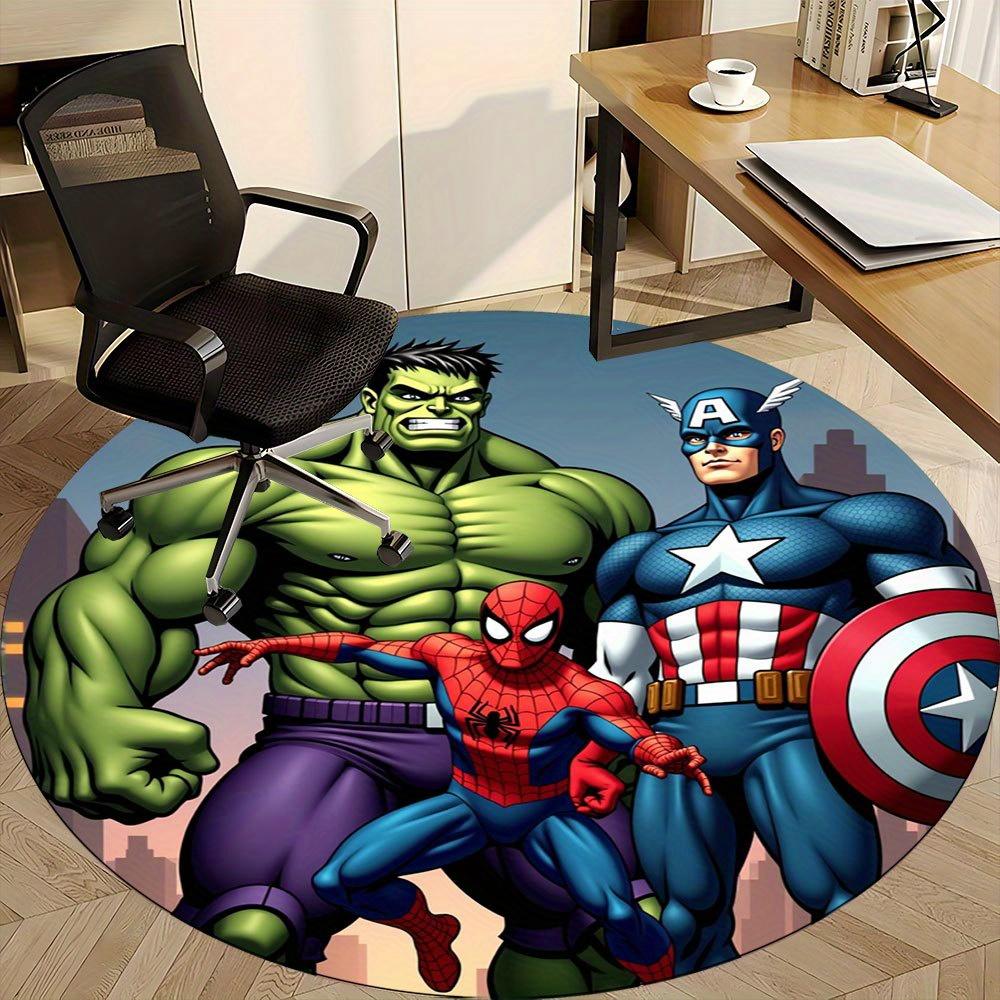 1pc Marvel Heroes Round Rug - Perfect for Home Office, Living Room, or Home Bedroom Decor with Non-Slip Cartoon Design -0412162 80cm by 80cm
1pc Marvel Heroes Round Rug - Perfect for Home Office, Living Room, or Home Bedroom Decor with Non-Slip Cartoon Design -0412162 80cm by 80cm