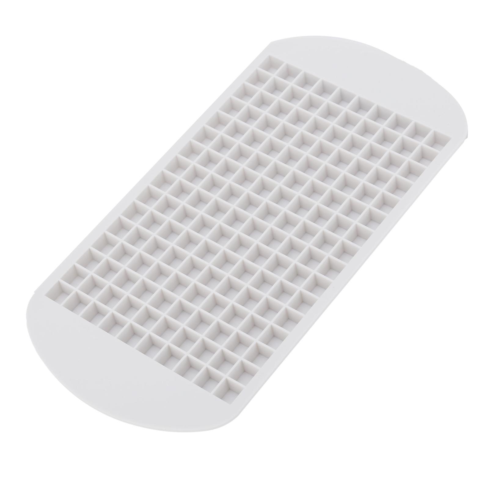 160 Grid Ice Tray Square Flexible Silicone High Temperature Resistant Mini Ice Cube Mold for Home RestaurantWhite
160 Grid Ice Tray Square Flexible Silicone High Temperature Resistant Mini Ice Cube Mold for Home RestaurantWhite