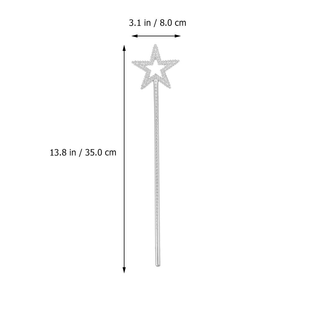 8Pcs Star Shape Fairy Wands Star Fairy Sticks Party Props Bright Handheld Magical Wands for Stage Performances срібний
8Pcs Star Shape Fairy Wands Star Fairy Sticks Party Props Bright Handheld Magical Wands for Stage Performances срібний