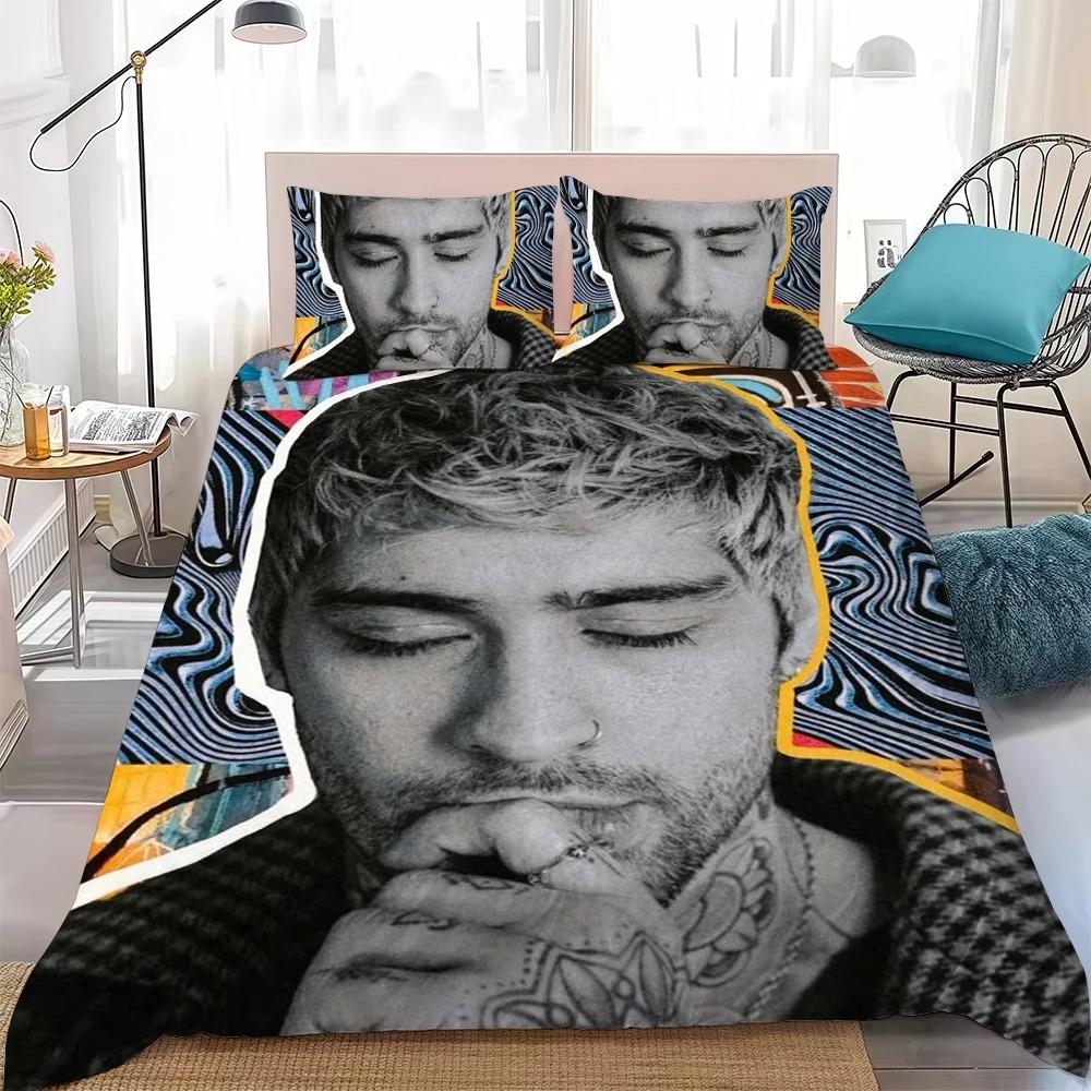 3D Print Hot Singer ZAYN Bedding Set Soft Comforter Cover With 1/2pcs Pillow Shams For Kids Adults Duvet Cover Microfiber 135x200cm
3D Print Hot Singer ZAYN Bedding Set Soft Comforter Cover With 1/2pcs Pillow Shams For Kids Adults Duvet Cover Microfiber 135x200cm