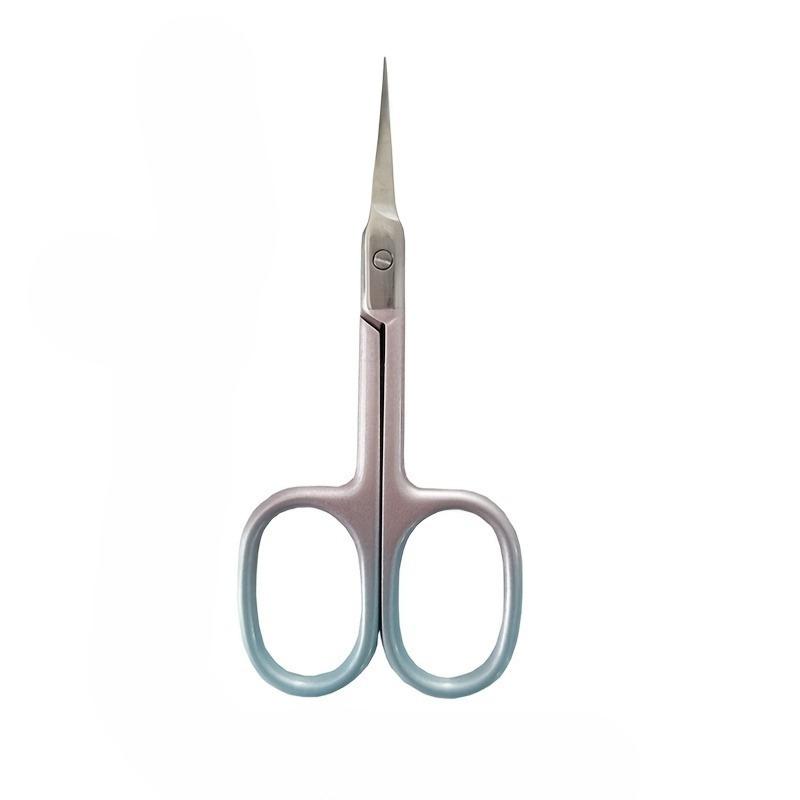 Gradient Pink Curved Stainless Steel Scissors Multi-Purpose Beauty Tool for Eyebrows Nails and Makeup Care Non-Slip Grip
Gradient Pink Curved Stainless Steel Scissors Multi-Purpose Beauty Tool for Eyebrows Nails and Makeup Care Non-Slip Grip