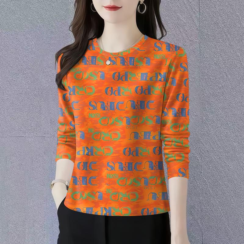2025 Spring/Autumn Slimming Long-Sleeve Round Neck Base Layer T-shirt for Moms XXXL (135-150 kg)
2025 Spring/Autumn Slimming Long-Sleeve Round Neck Base Layer T-shirt for Moms XXXL (135-150 kg)
