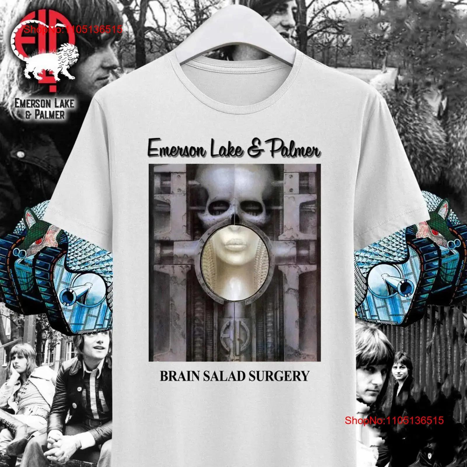 Emerson Lake And Palmer Band Brain Salad Surgery Cotton White T Shirt TU459 vintage Washed Unisex Stretched Versatile homme 5XL різнокольоровий
Emerson Lake And Palmer Band Brain Salad Surgery Cotton White T Shirt TU459 vintage Washed Unisex Stretched Versatile homme 5XL різнокольоровий