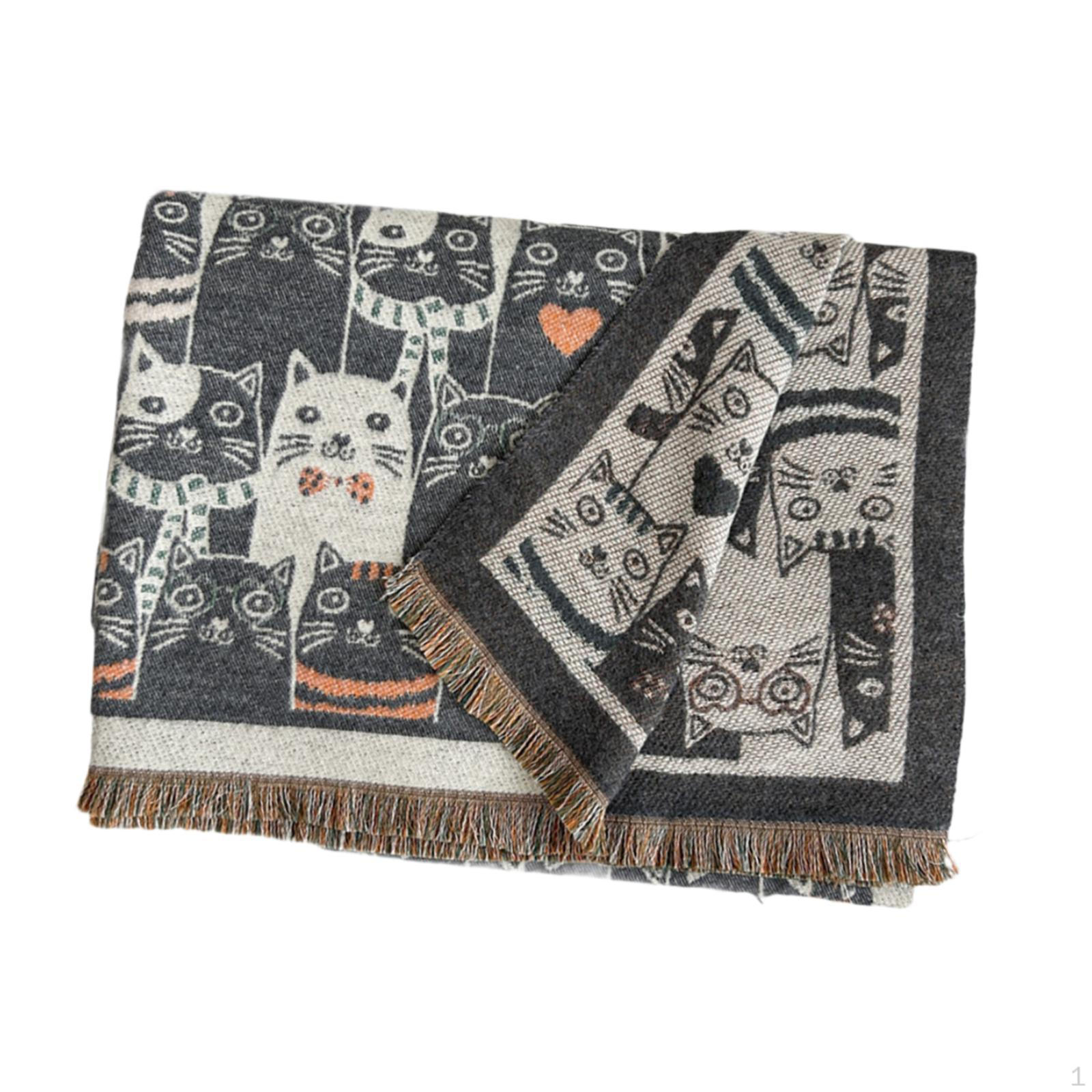 Imitation Cashmere Scarf Comfortable Soft for Women Living Room Office
Imitation Cashmere Scarf Comfortable Soft for Women Living Room Office