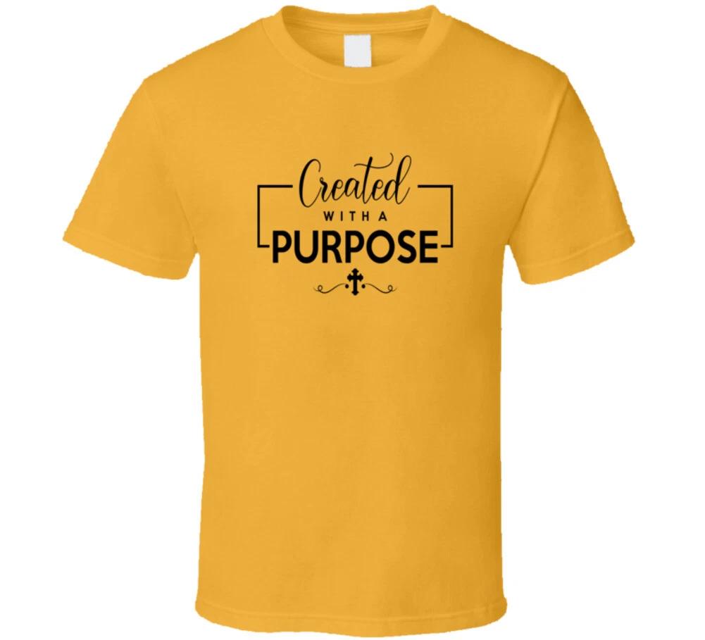 Created With A Purpose Christian Jesus Gift T Shirt 4XL
Created With A Purpose Christian Jesus Gift T Shirt 4XL