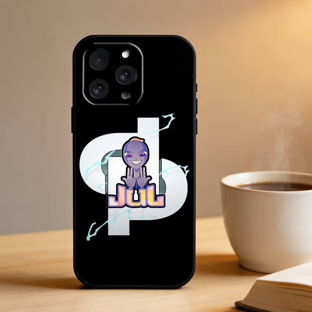 H-Hots Juls Rapper Logo Phone Case For iPhone 17 16 15 14 13 12 Max Plus Silicone Black Cover iPhone16promax
H-Hots Juls Rapper Logo Phone Case For iPhone 17 16 15 14 13 12 Max Plus Silicone Black Cover iPhone16promax